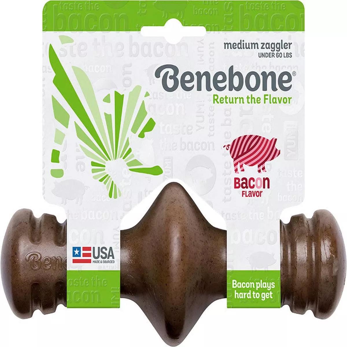 Benebone Zaggler – BACON | MD