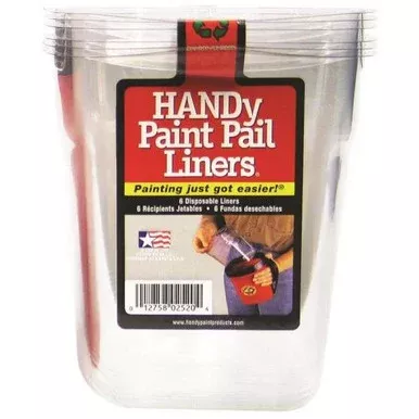 Bercom Handy Paint Pail Liners 1 quart