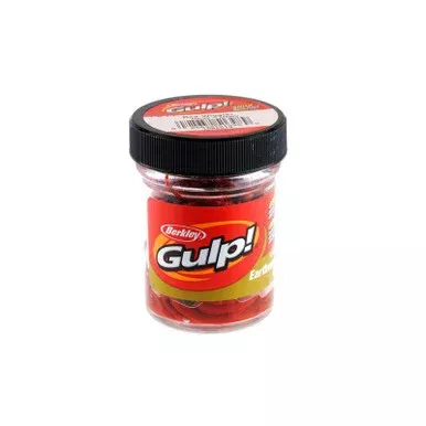Berkley Gulp Extruded 4″ Earthworm-Red