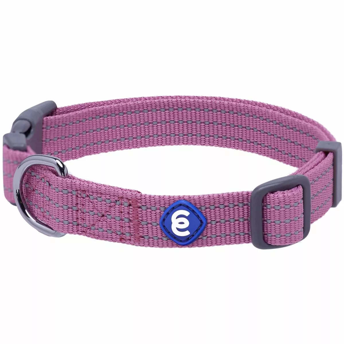 Better Basics Reflective Pink Dog Collar Nighttime Safety