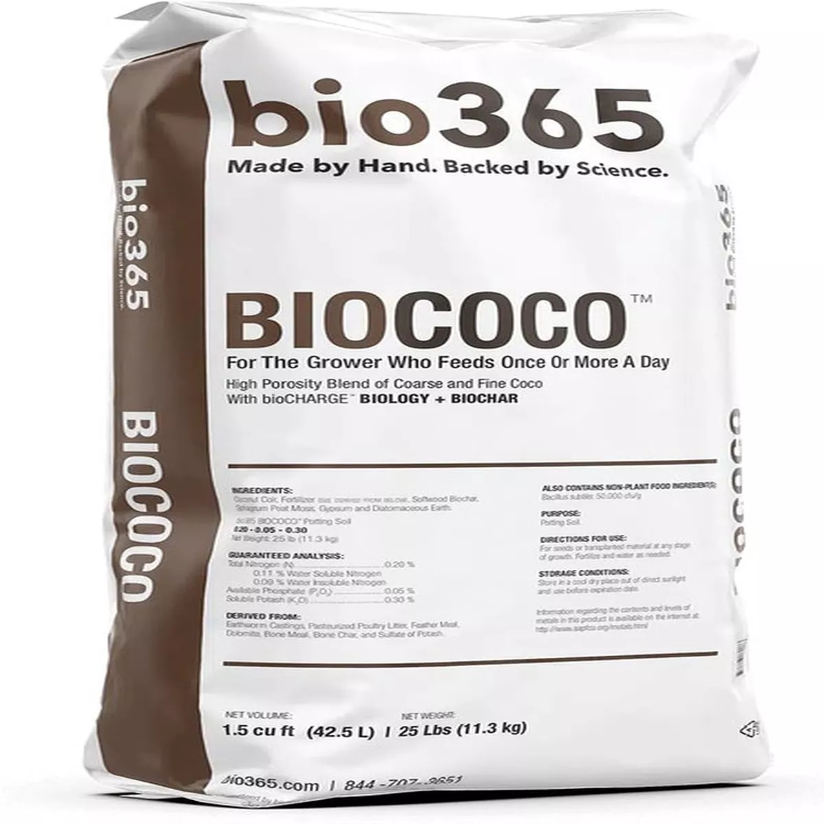 bio365 BIOCOCO Soil, 1.5 cu ft
