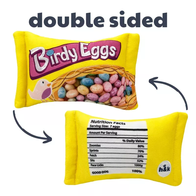 Birdy Eggs Dog Toy - Small