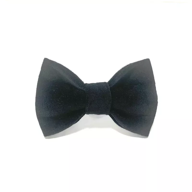 Black Velvet Bow Tie