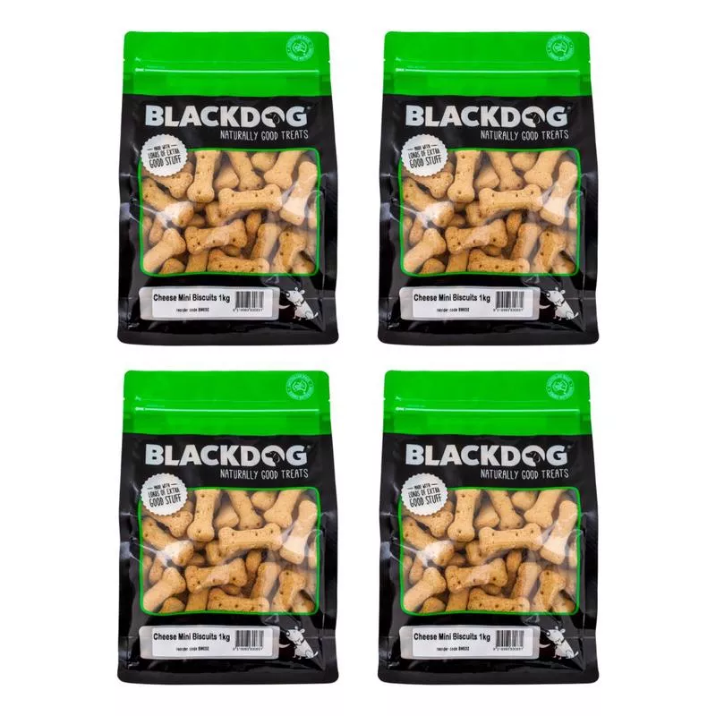 Blackdog Mini Cheese Biscuits 1kg x 4pk