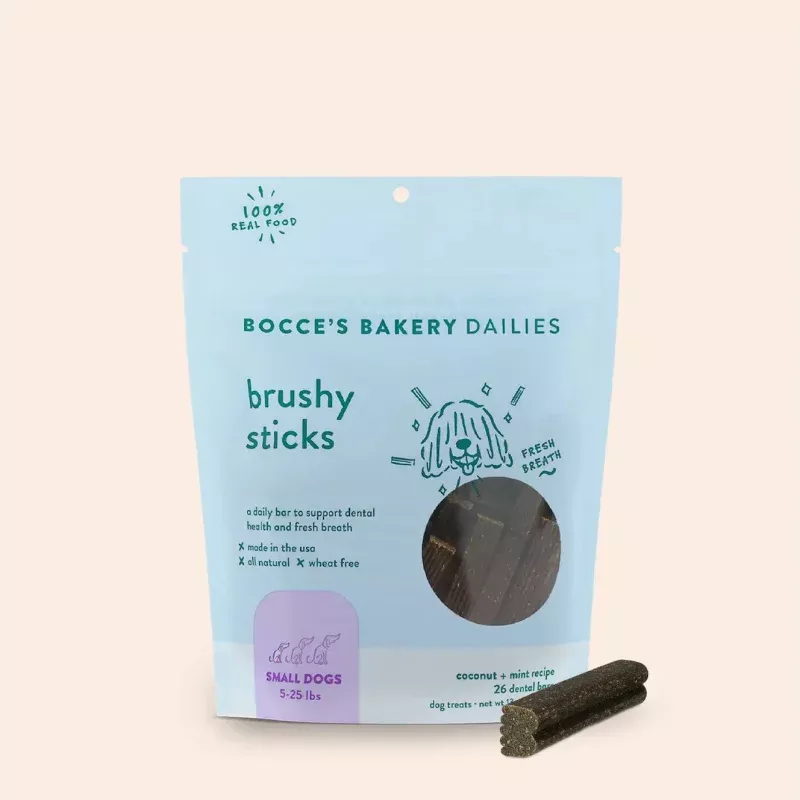 Bocce's Brushy Sticks