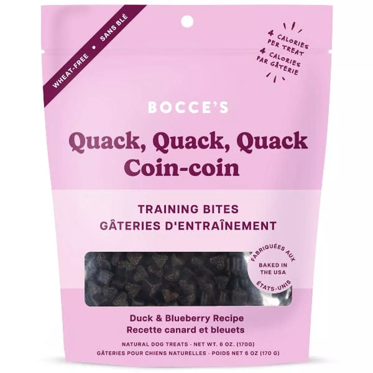 Bocce’s Quack, Quack, Quack Training Bites Dog Treats