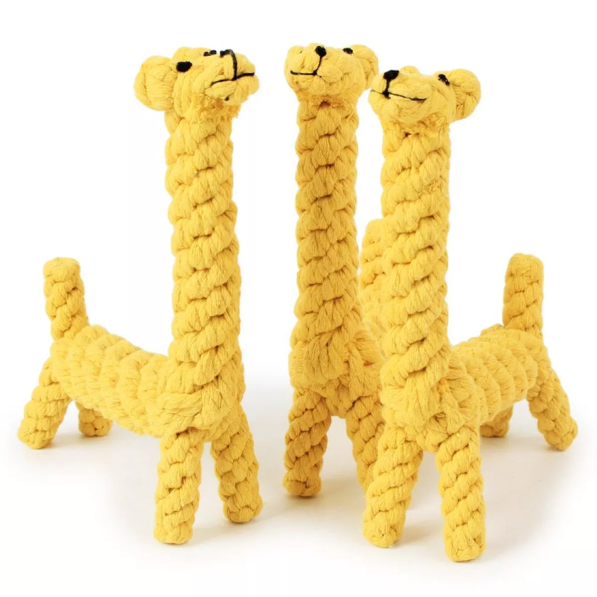 Braided giraffe 13*3.5*21cm