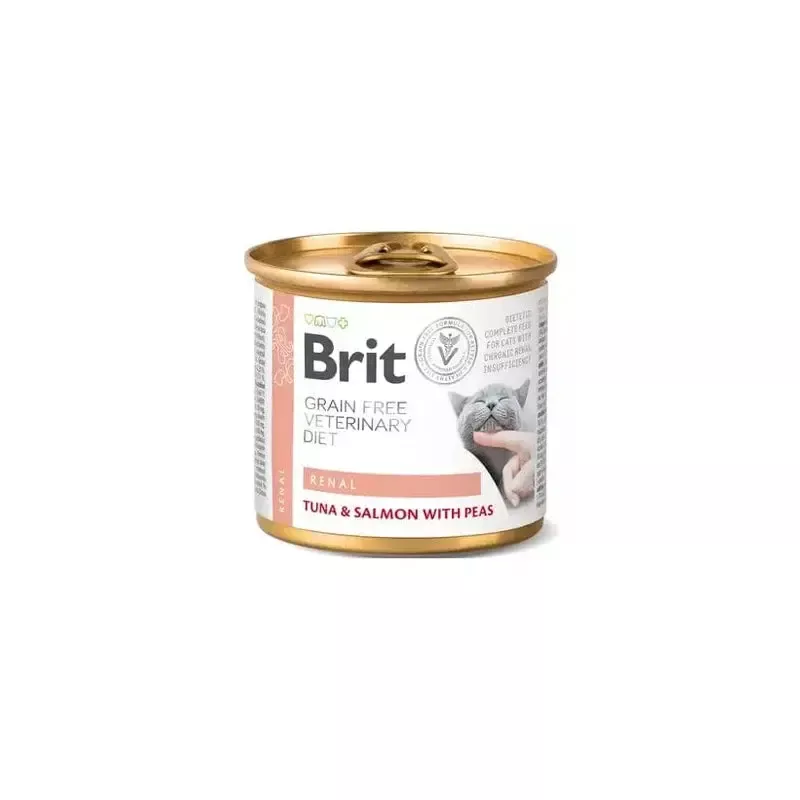Brit GF Veterinary Diet Cat Cans Renal 200 g
