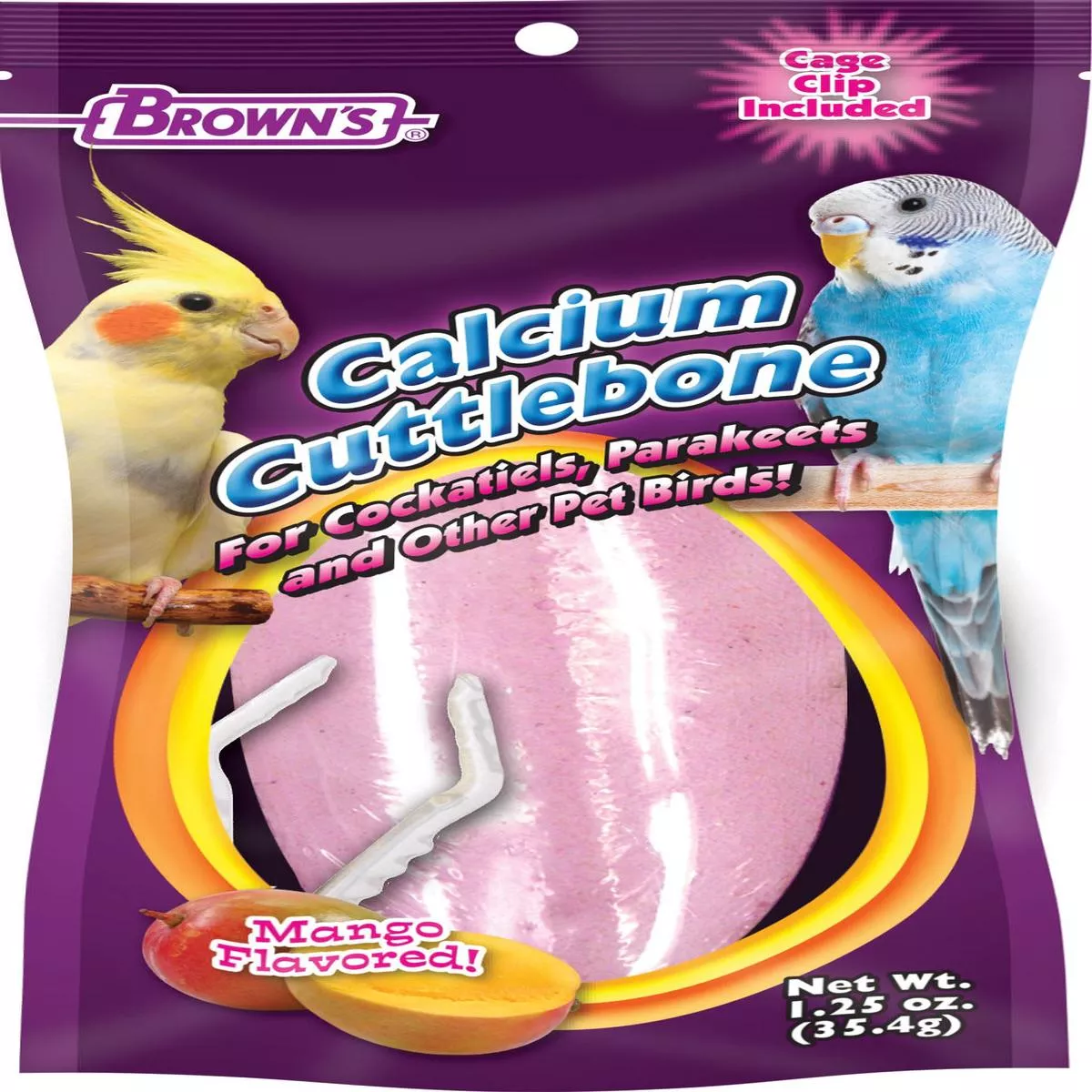 Brown’S Calcium Cuttlebone – 1.25 OZ