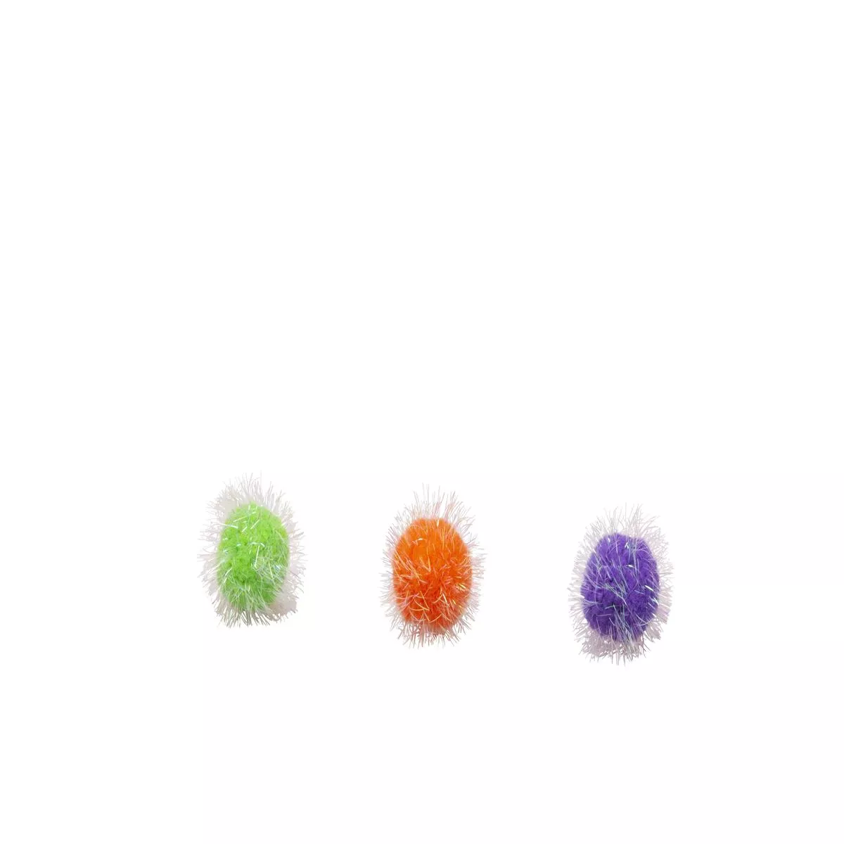 Bud’z Coloured Pompoms Cat Toy