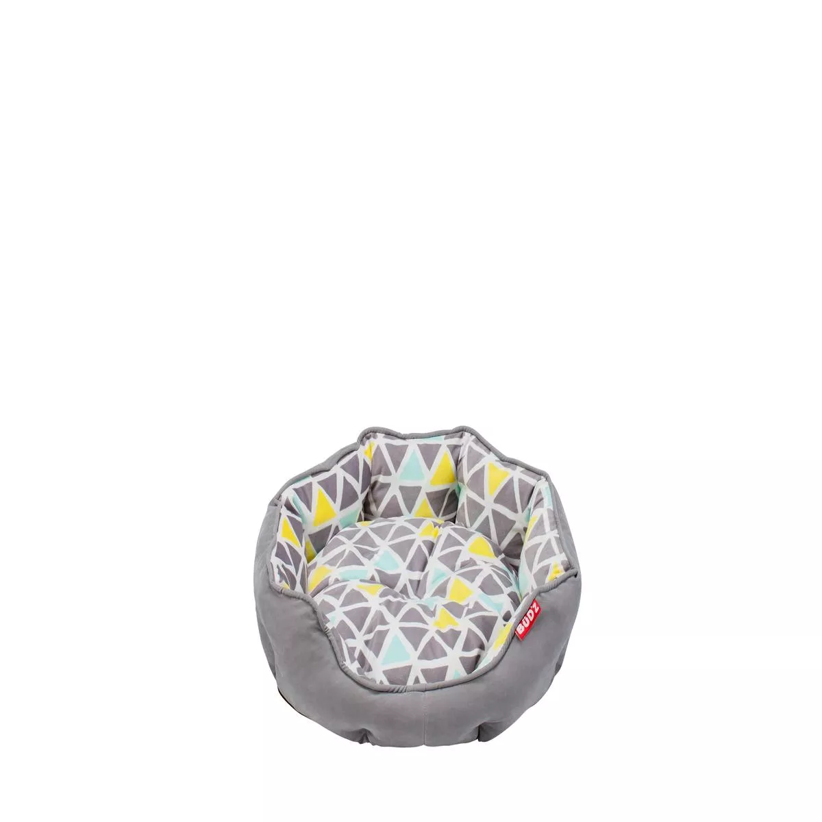 Bud’z Round Cuddler Dog Bed, Sky