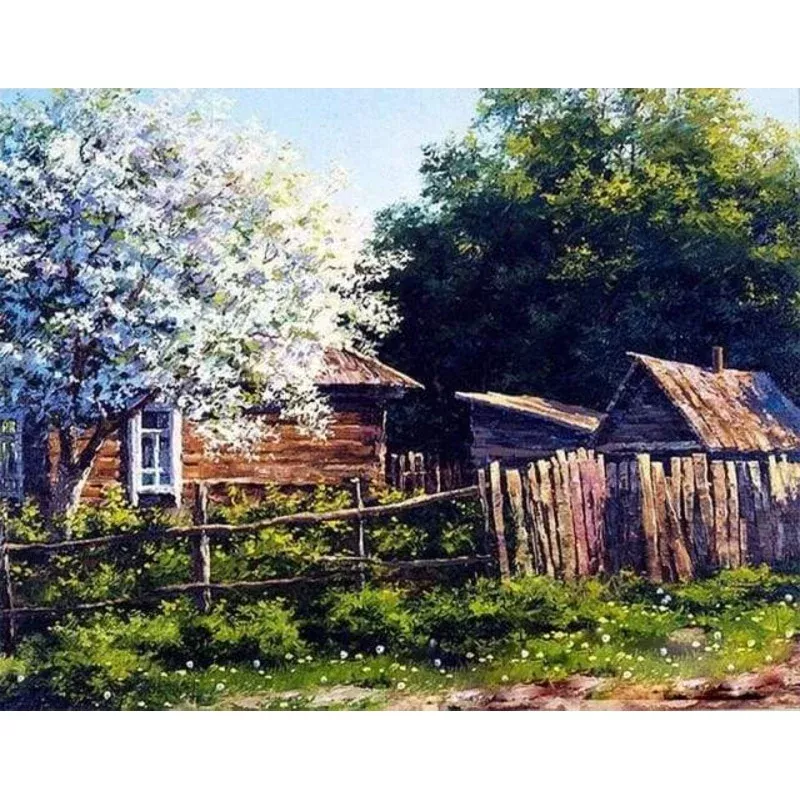 Cabin and White Tree – Transform Your Backyard into a Wildlife Oasis for All Creatures