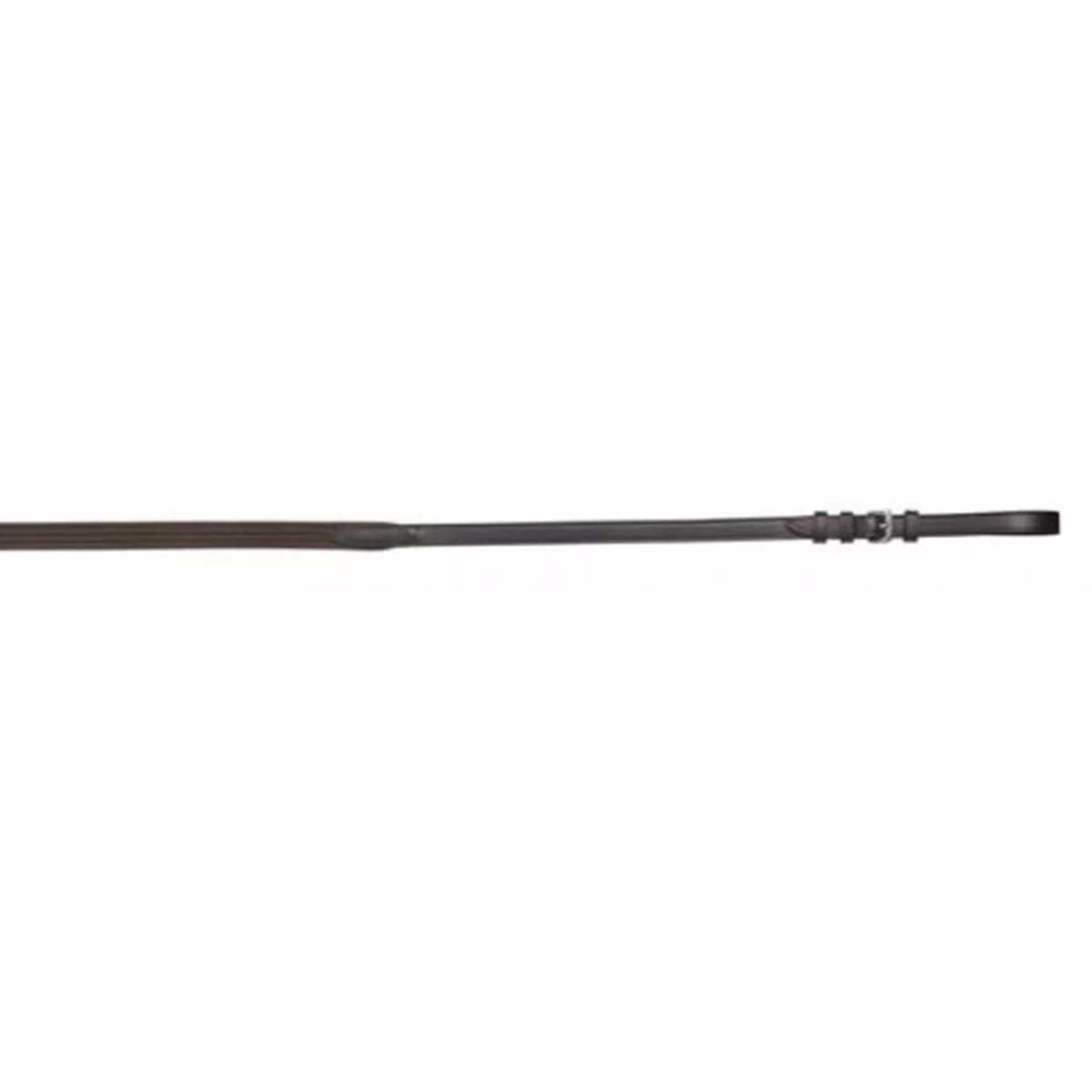 Camelot Polo Web Draw Reins, Brown