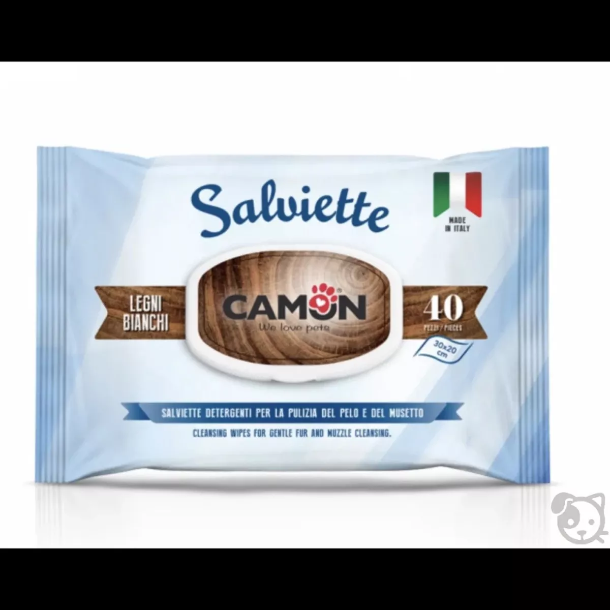 Camon wipes white wood 40pcs