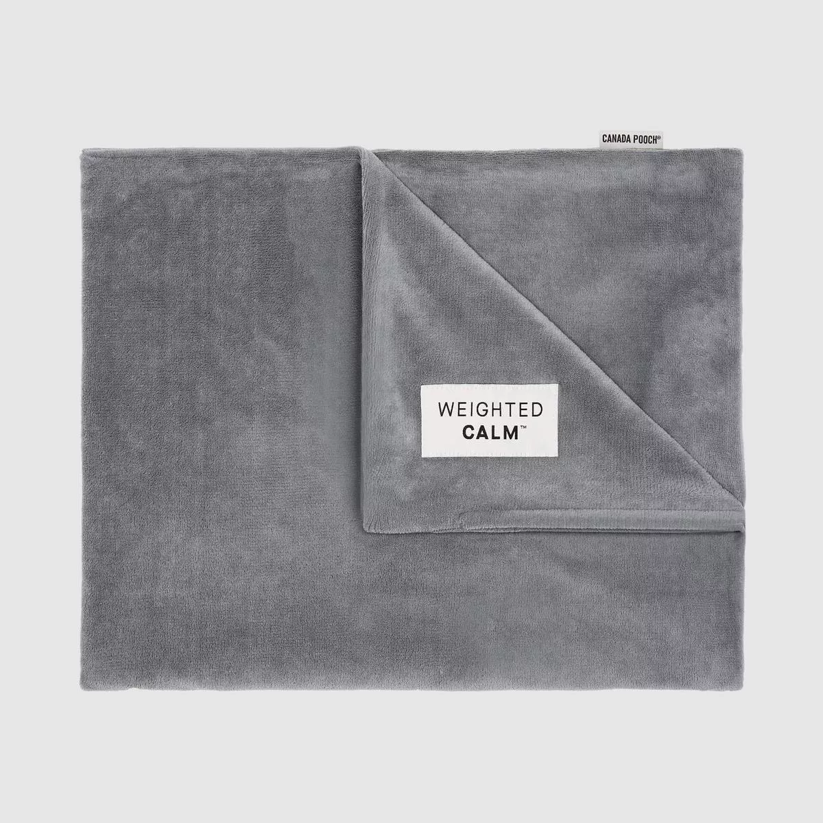 Canada Pooch Weighted Calming Dog Blanket, Grey
