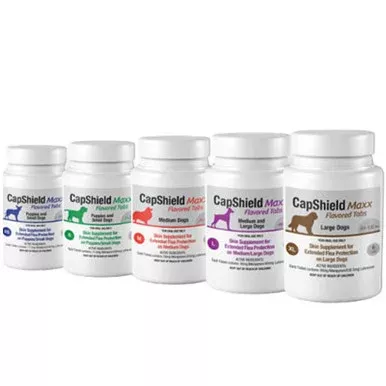 CAPSHIELD PLUS/MAX FOR DOGS, 6 TABLETS – ORAL USE