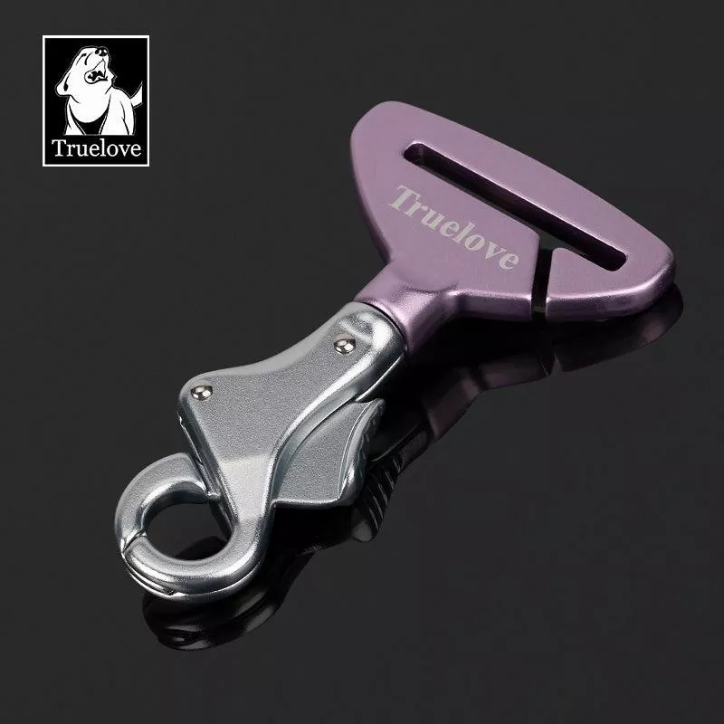Car Seatbelt Safety Hook – Purple/Silver