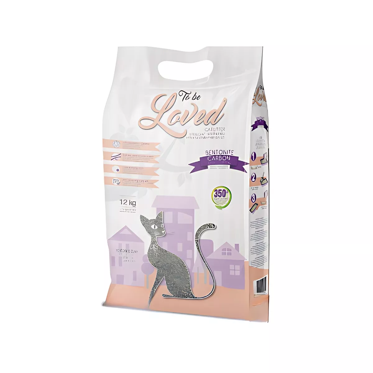 CARBON BENTONITE CAT LITTER
