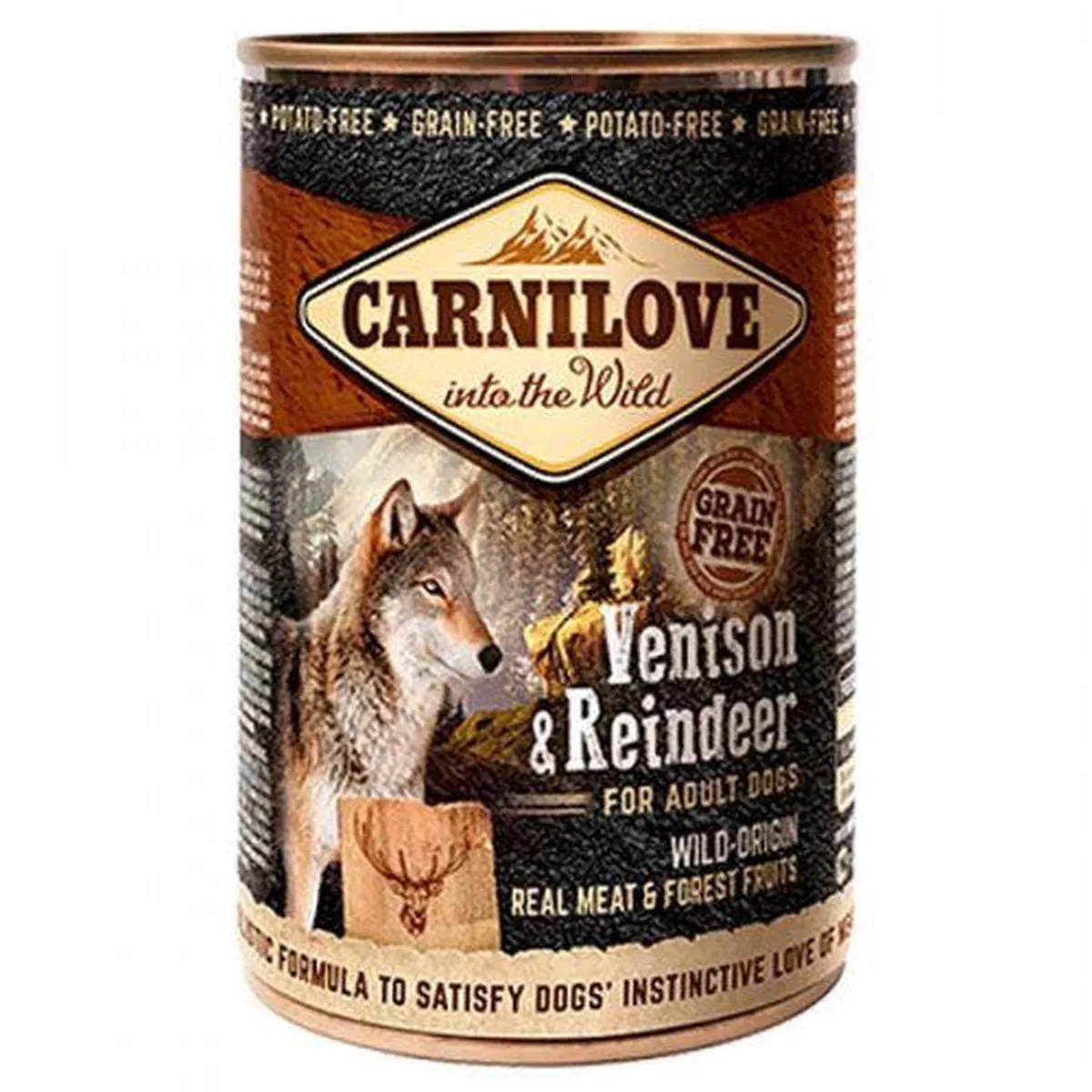 Carnilove Tin Venison & Reindeer, 400g