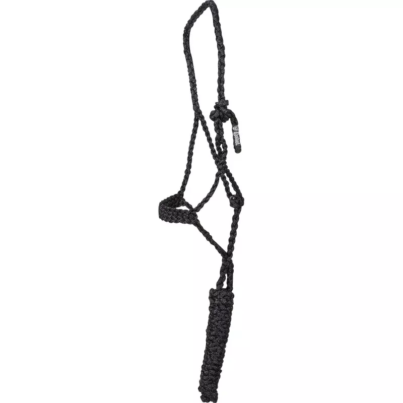 Cashel Flat Braid Pony Halter Black