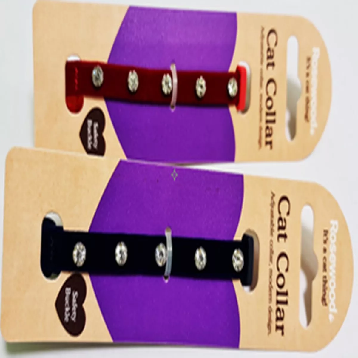CAT COLLAR JEWELLED FELT