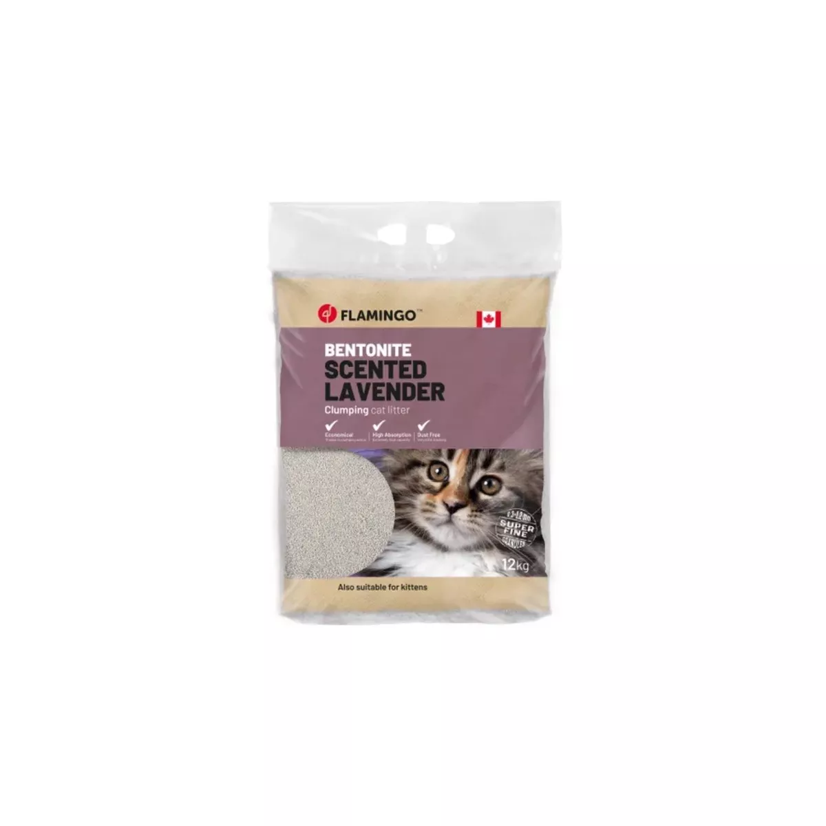 CAT LITTER BENTONITE FINE GRAINS CLUMPING
