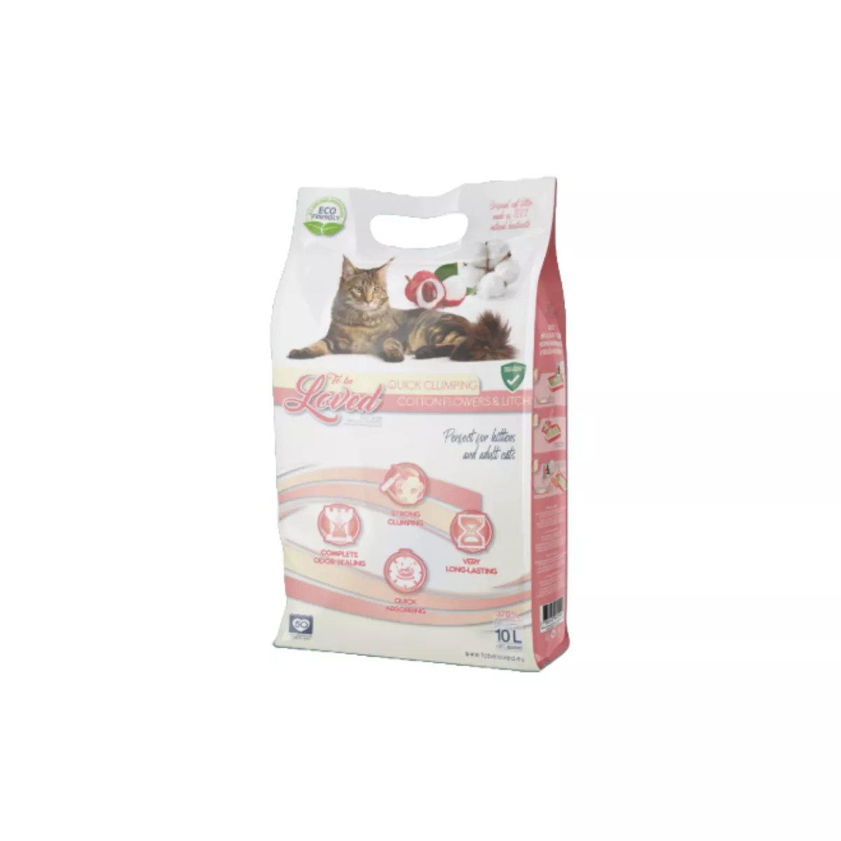 CAT LITTER COTTON FLOWER QUICK CLUMPING