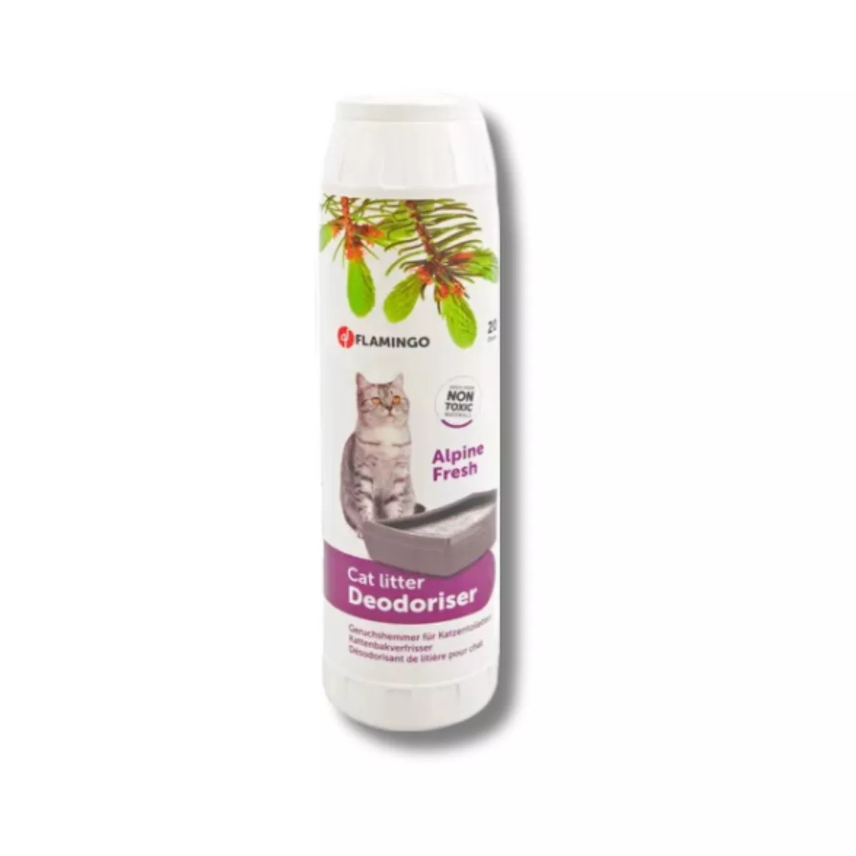 CAT LITTER DEODORISER 750G