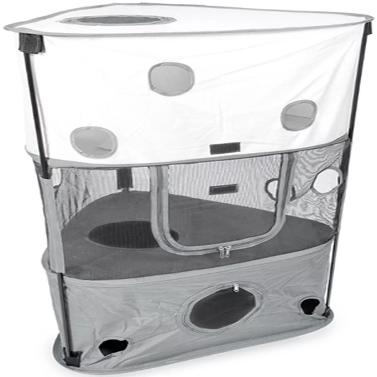 CAT PLAY TENT GREY