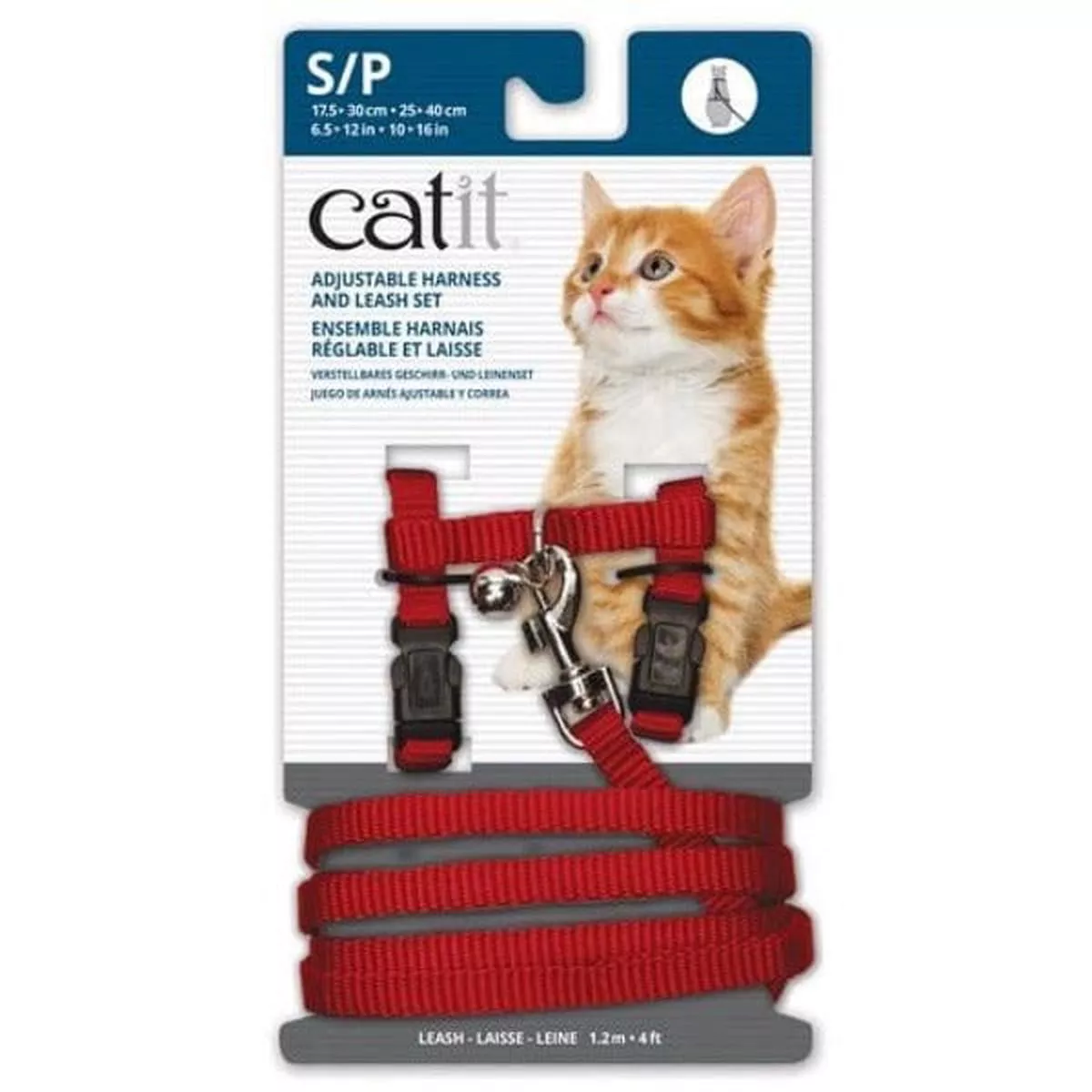 Catit Adjustable Harness and Leash Set