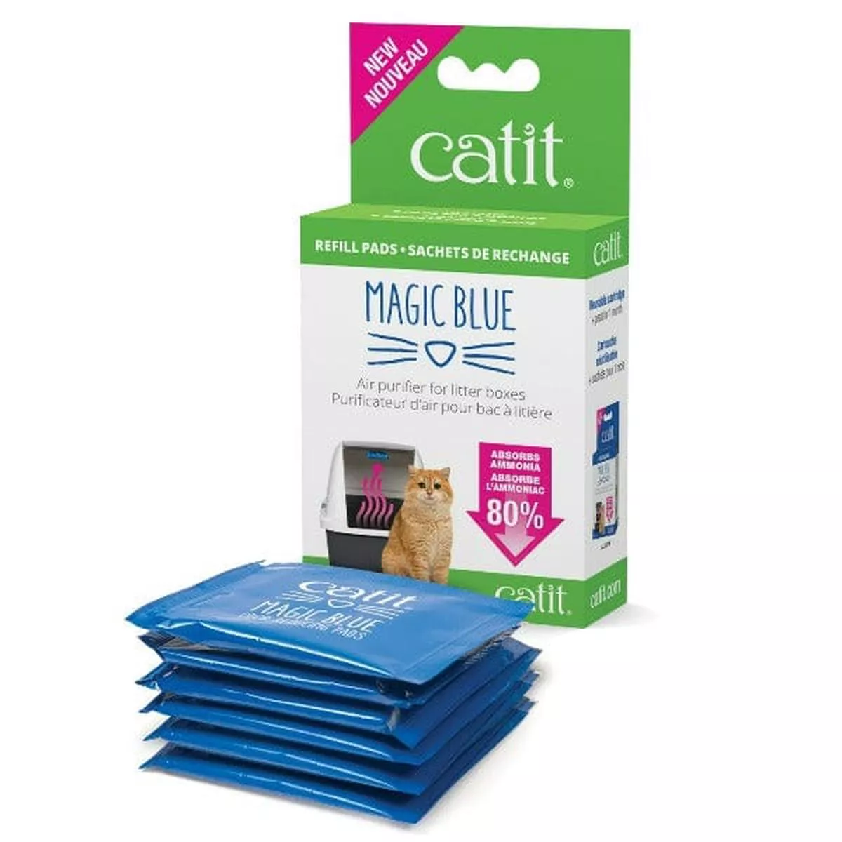 Catit Magic Blue Refill Pads