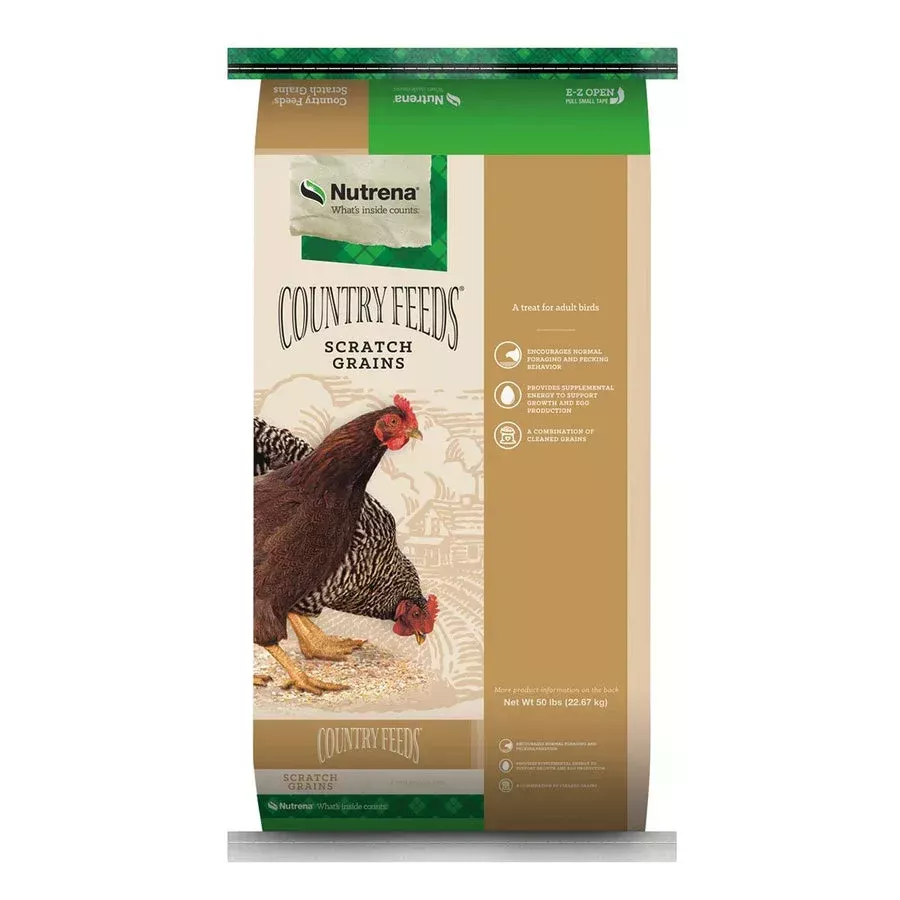 CF SCRATCH GRAINS 50 LBS – NUTRENA