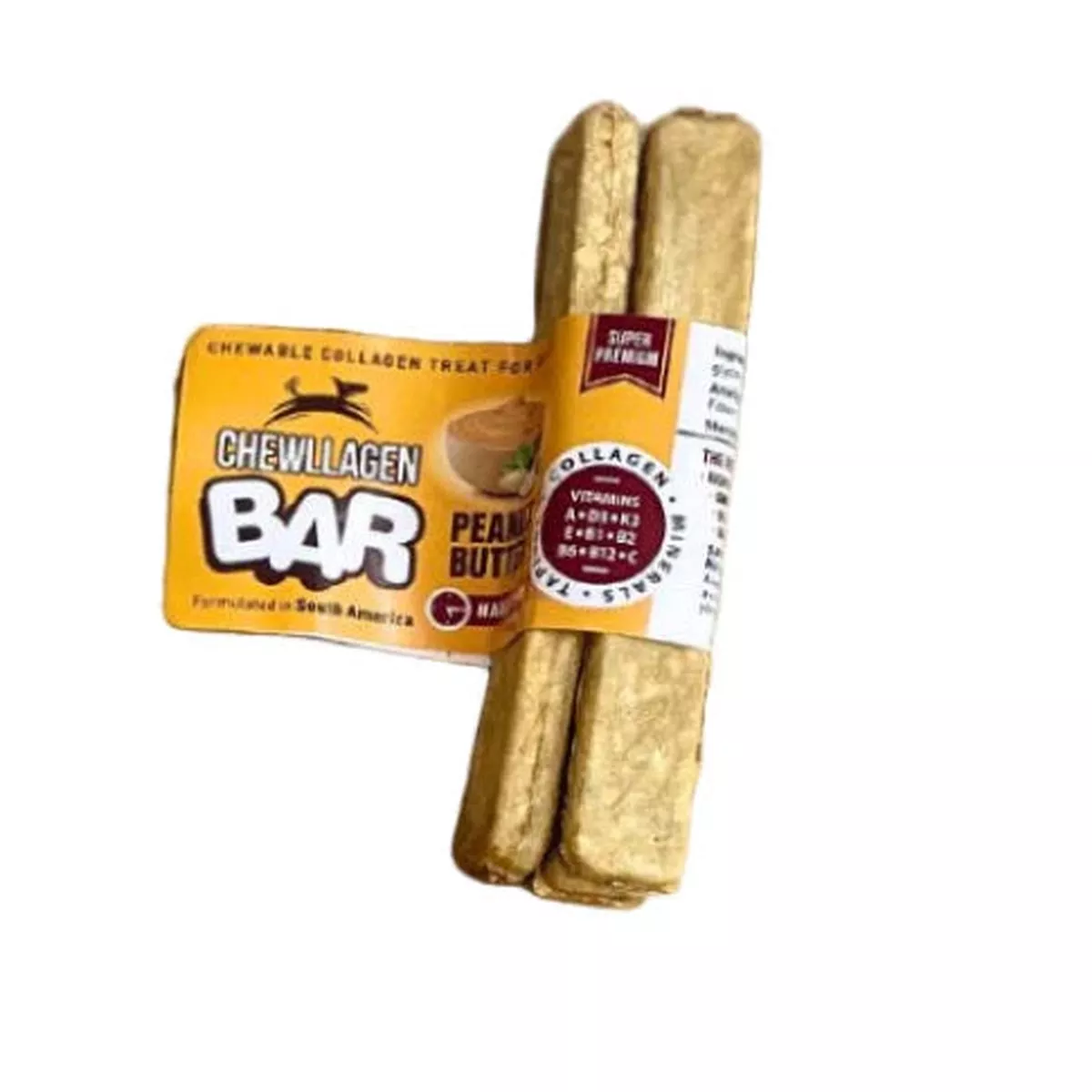 Chewllagen Peanut Butter Bar, 3pk