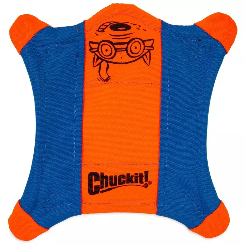 Chuckit! Flying Squirrel, Medium Orange/Blue
