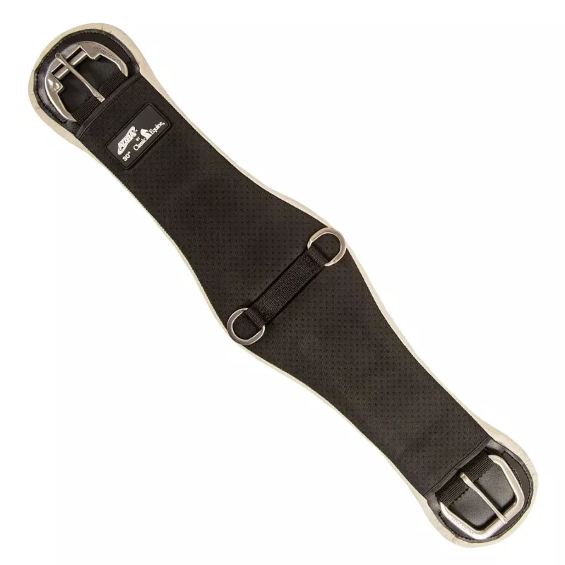 Classic Equine Aura Performance Air Flow Cinch, Roper Black