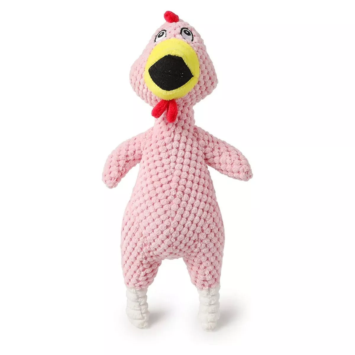 Colored pineapple fleece screaming chicken Pink 35cm