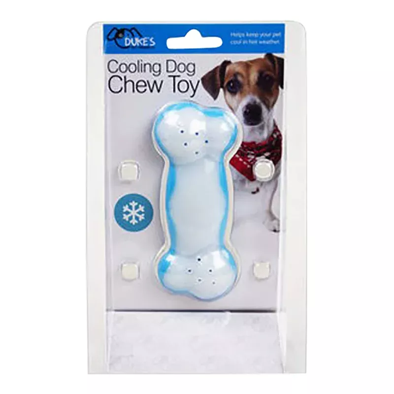 Cooling Dog Chew Toy, 4.25"L Blue
