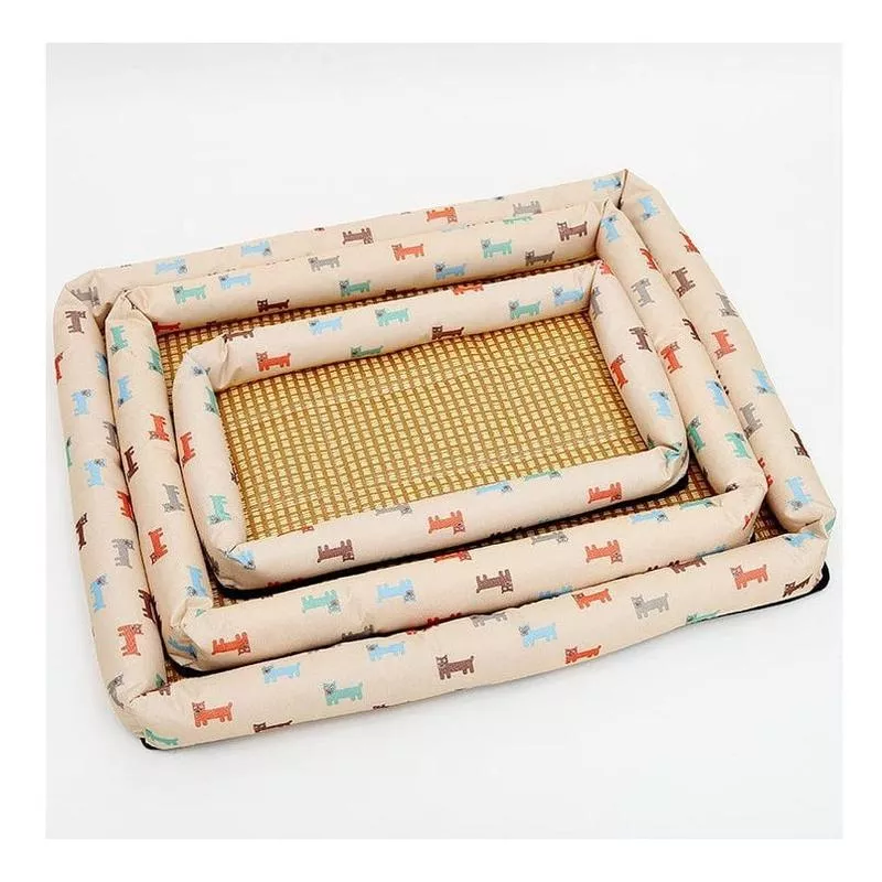 Cooling Square Pet Bed – XXL 85x65cm