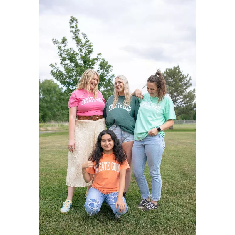 Create Good Tee Blue Spruce