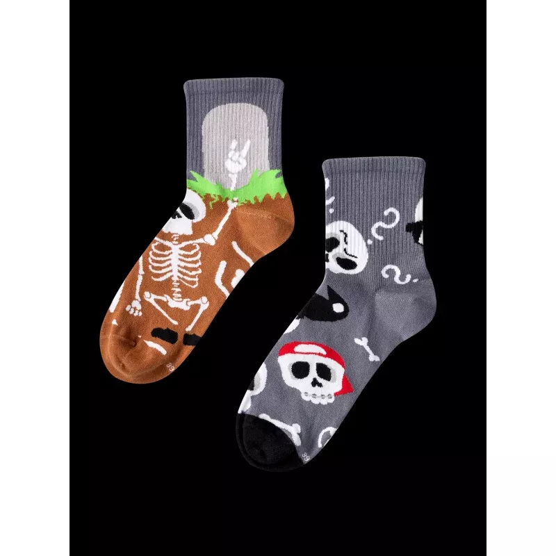 Crew Socks Funny Skeletons