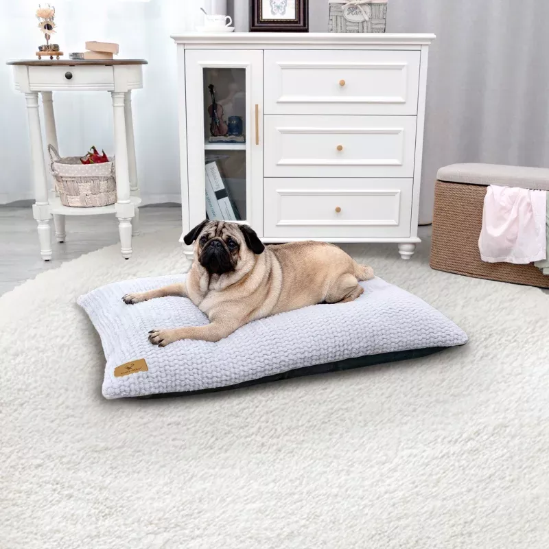 CT007 Double Side Reversible Comfy Pet Bed Brown