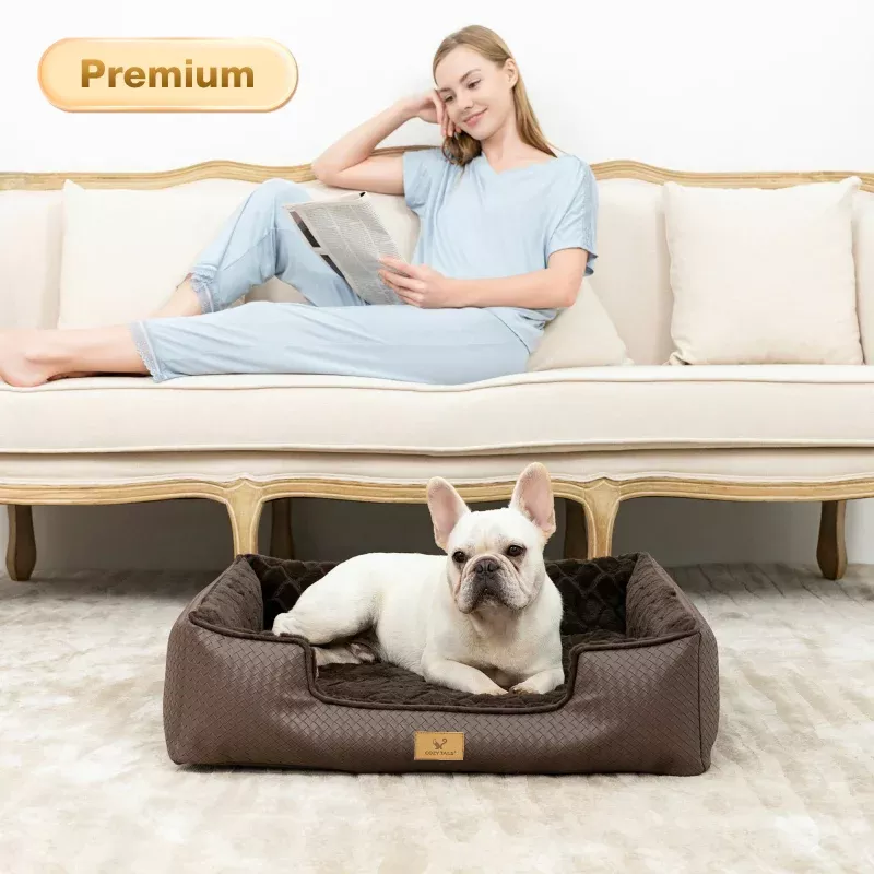 CT013 Memory Foam Pet Bed Brown