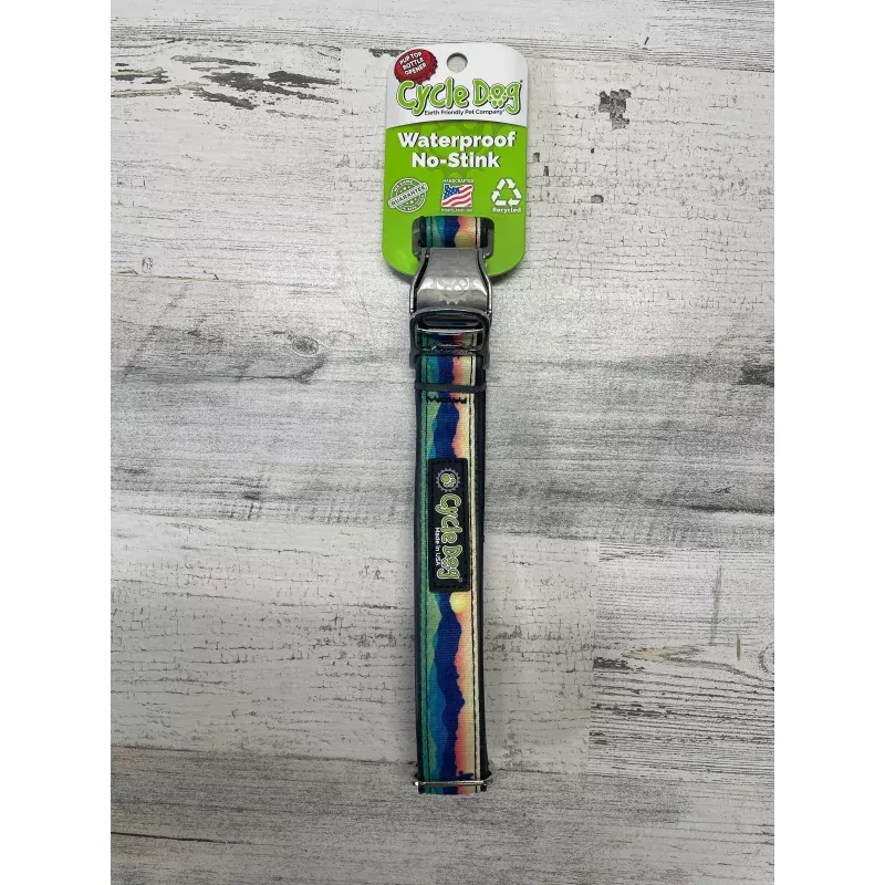 Cycle Dog Latch-Lock Stink-Proof Eagle Sunrise Collar