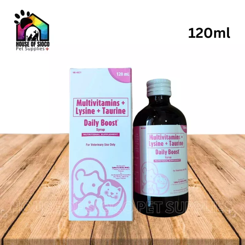 Daily Boost Syrup Nutritional Supplement For Pets 120ml