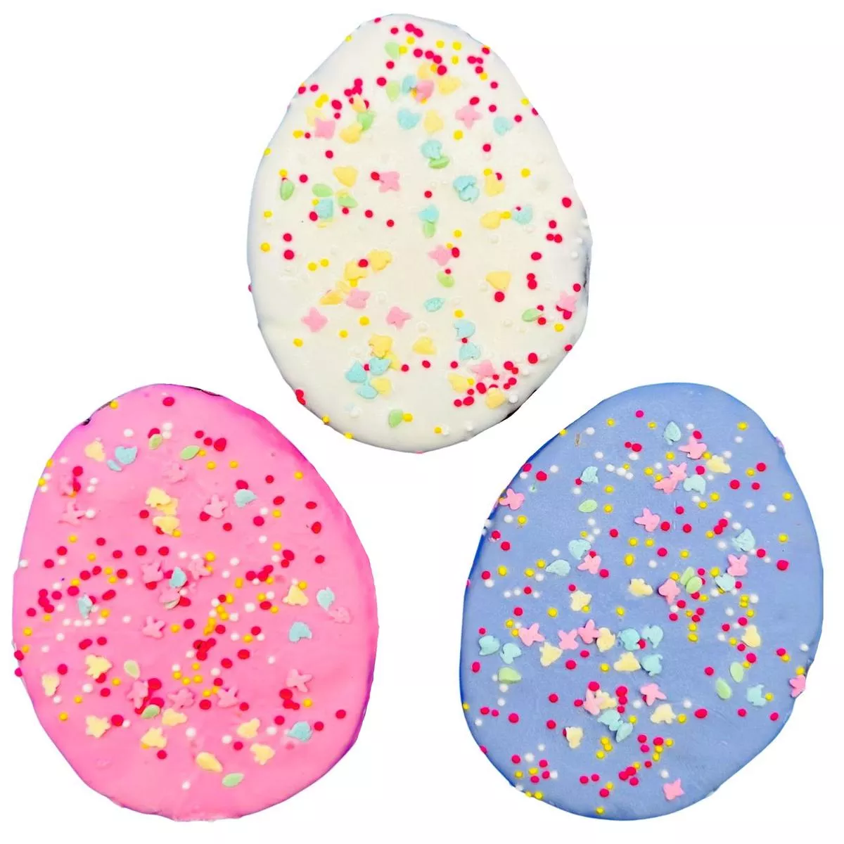 Decorated Easter Egg Dog Treats- 3 Pack