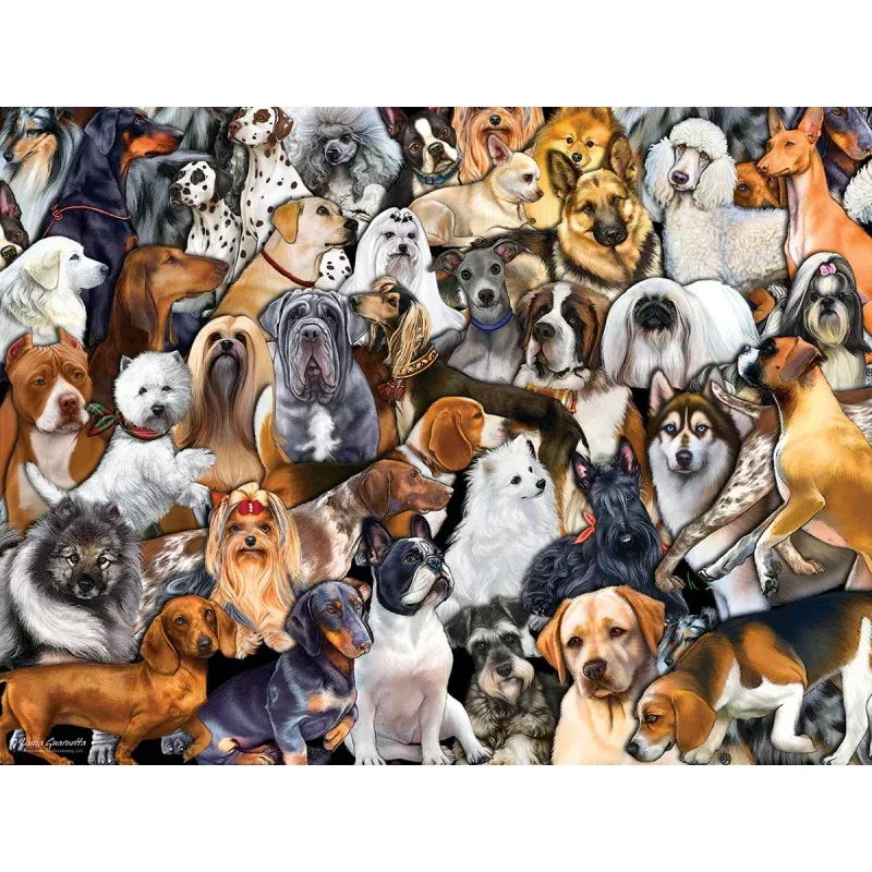 Dog Collage Puzzle