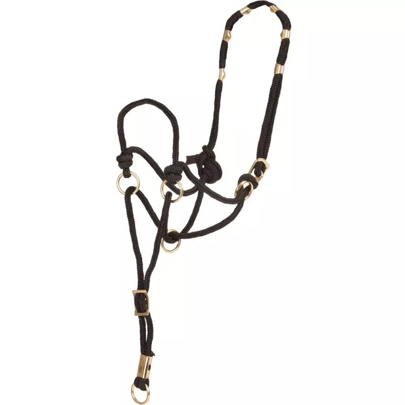 "Don't Be Naughty" Halter, Black Black
