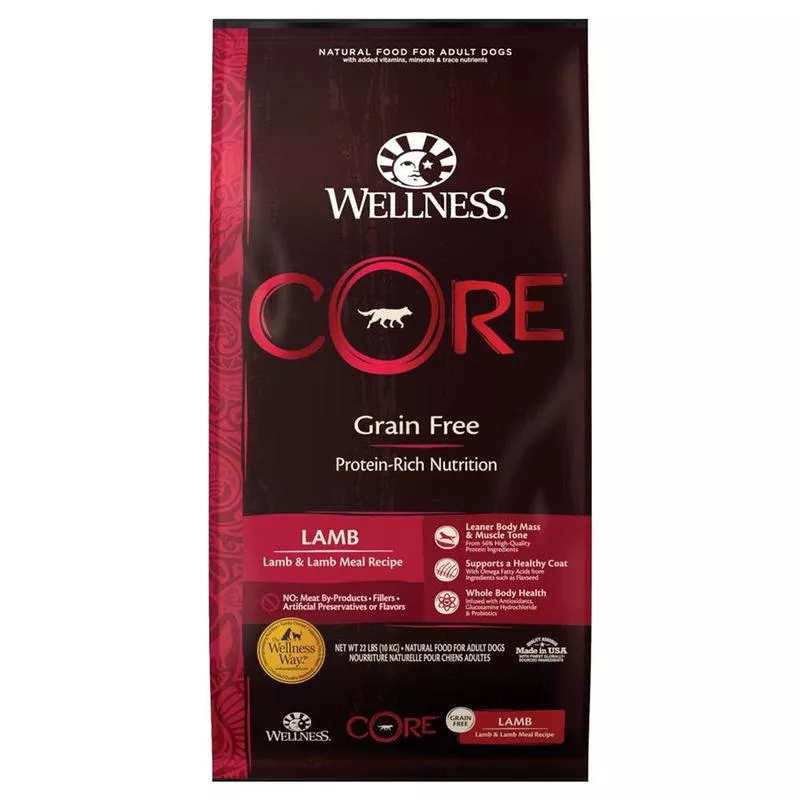 *DONATION TO OSCAS* Wellness Dog Core Lamb 22lb
