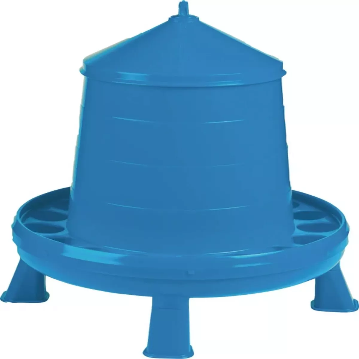 Double-Tuf Poultry Feeder with Legs, 17.5 lb