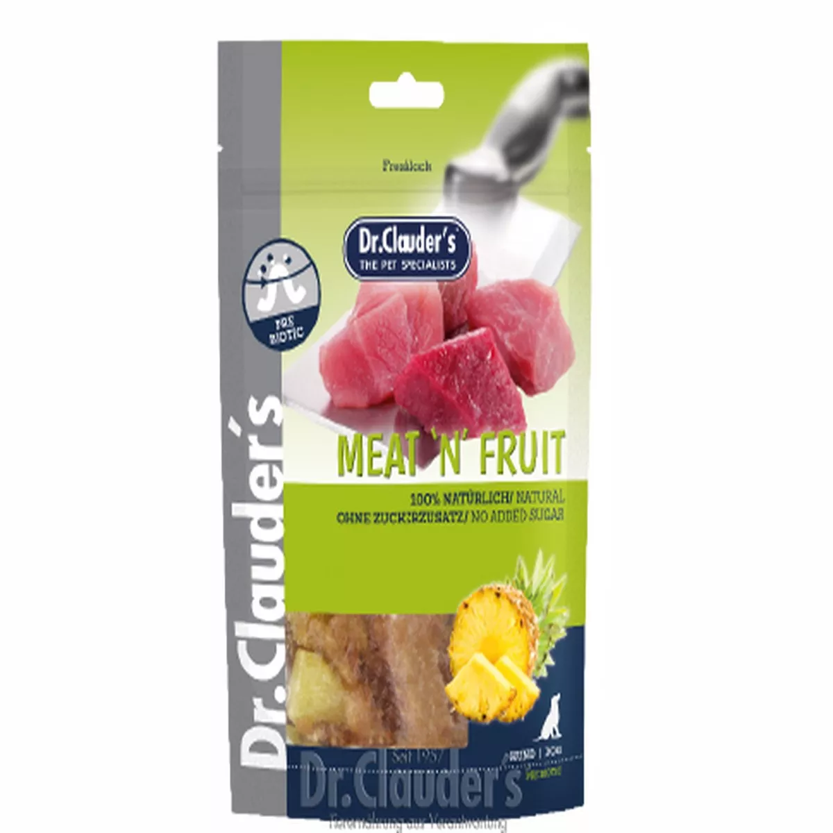 Dr Clauder's Meat'n'Fruit Pineapple & Chicken, 80g